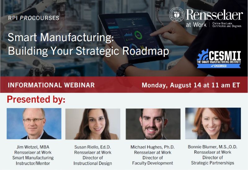 Smart Manufacturing: Building Your Strategic Roadmap