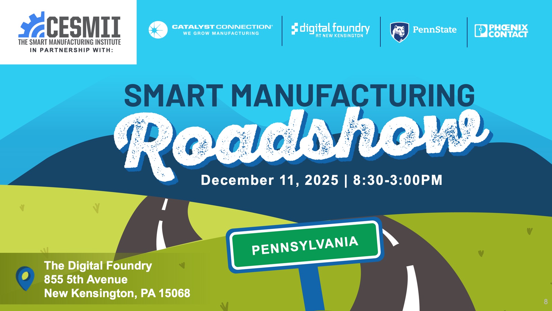 Smart Manufacturing Roadshow: Pennsylvania (New Kensington)
