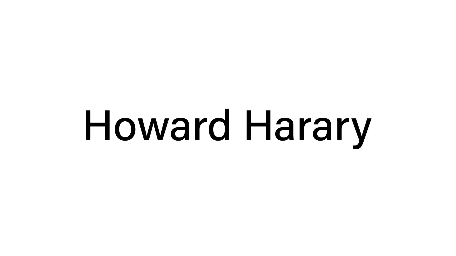 Howard Harary