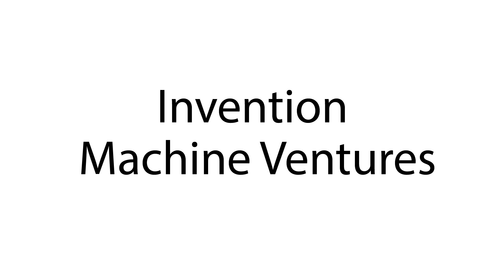 Invention Machine Ventures
