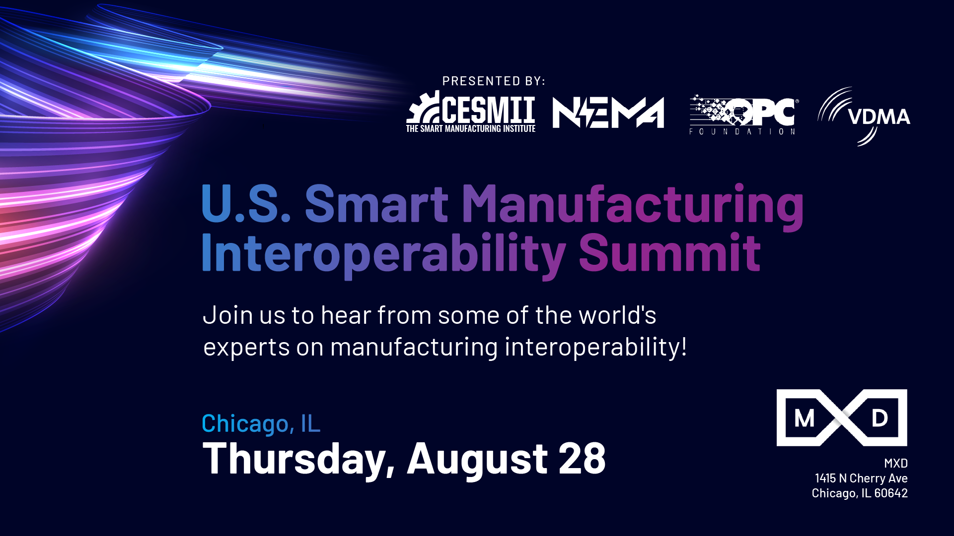 U.S. Smart Manufacturing Interoperability Summit in Chicago